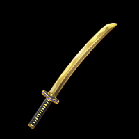 黄金の刀