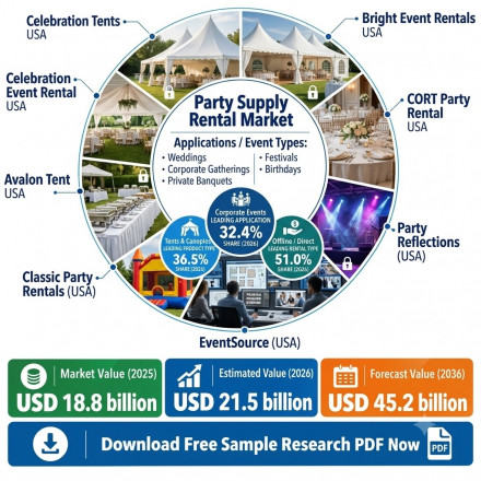 パーティー用品レンタル市場 Party Supply Rental Market