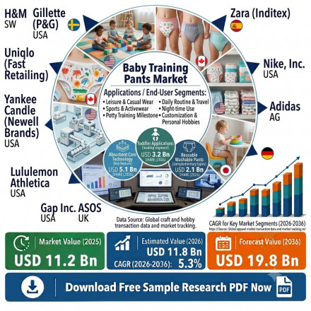 乳幼児用トレーニングパンツ市場 Baby Training Pants Market