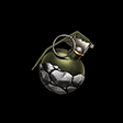 石化手榴弾