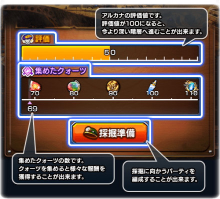 グラサマ公式 魔法石鉱山の攻略 報酬まとめ グランドサマナーズ