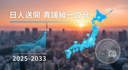 公安市場における日本のワイヤレスブロードバンド 1.845Z