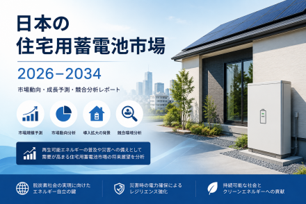 日本の住宅用蓄電池市場