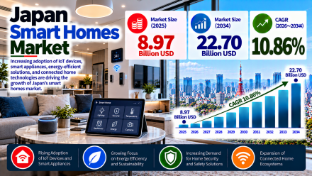 Japan Smart Homes Market Infographic
