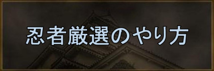 忍者厳選のやり方