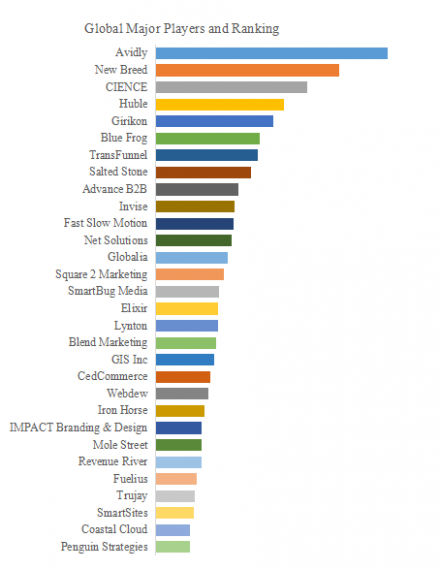 HubSpot Consulting Service, Global Top 30 Players, Market Share and Ranking (2025)1605
