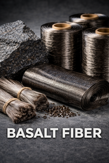 Basalt fiber in industrial setting
