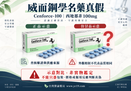 威而鋼學名藥真假