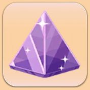 紫の結晶